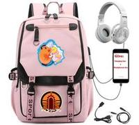 Sac à Dos Chainsaw Man pour Filles (SD3577) 31*19*46 cm Rose