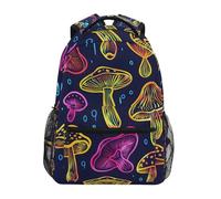 Sac À Dos Champignons Néon Cartable Scolaire Pour Voyages