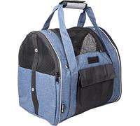 Sac à dos Lenie bleu. taille 36 x 32 x 32 cm. pour chien. max 7 kg.-Flamingo Pet Products 50,000000 Bleu