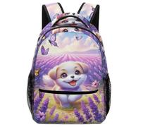 Sac A Dos Chien de dessin animé Cartable Animaux Pet Sac D'école Sac Ecole Sac De Livre Pour Garçons Filles One Size