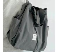 Sac à dos classique imperméable, léger et anti-vol avec grande capacité, décoré de patch de lettre et de design à cordon coulissant. Sac d'école parfait pour les étudiants de premier cycle, les lycéen