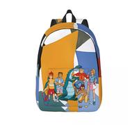 Sac à dos collectif Denver le dernier dinosaure pour garcons, sac de voyage personnalise pour cadeaux, sac de maternelle de grande capacité Noir