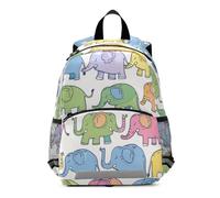 - Sac à dos coloré pour enfants en forme d'éléphant de dessin animé, sac à dos pour garçons et filles, sac de voyage pour maternelle maternelle