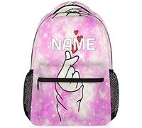 Sac À Dos Colorful Galaxy Custom Love Heart Personalized Cartable Scolaire Classique Cartables Loisir Rucksack pour Voyage Randonnée École