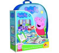 Sac à dos coloriage et école de dessin - Peppa Pig - LISCIANI