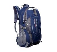Sac à Dos Compact et Léger de Voyage et Randonnée, Fansu Sac à Dos de Camping Pliable 40-50L, Sac à Dos de Sport en Plein air (50L,Bleu Marin)