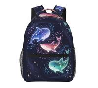 Sac À Dos Cool Shark Sac A Dos Scolaire Pour École | Cartable Scolaire classique Rucksack Pour Voyages