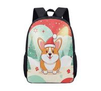 Sac à dos Corgi mignon de 43,2 cm pour enfants, filles, garçons, imprimé chien kawaii sac à dos pour adolescents, sac à dos de voyage pour ordinateur portable, 14, L, Minimaliste
