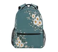 Sac À Dos Couronne De Noël Fleurie Cartable Scolaire Pour Randonnée