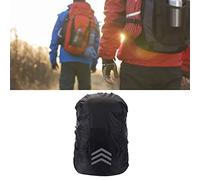Sac à Dos Couvercle de Pluie Couvercle de Pluie Couvercle de Pluie étanche étanche à Reflecture Léger Oxford Couverture de Sac à Dos Noir Flèche Noire Xl 60 à 70 Litres (L (Pour 45-55L)) (XL (Pour
