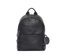 Sac à dos cuir femme Mandarina Duck Mellow Noir 26x34x10 cm