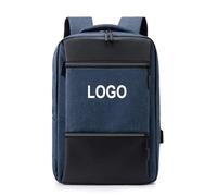 Sac À Dos D’Affaires Personnalisé pour Hommes Personnalisé Votre Propre Logo Grande Capacité Sac À Dos pour Ordinateur Portable Sac À Dos De Voyage Sac À Dos D’étudiant Color3,41 * 30 * 13Cm