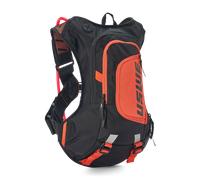 Sac à Dos d’Hydratation USWE Moto Hydro Dirt Biking 8L Noir/Orange Noir,Orange