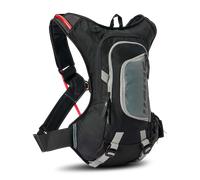 §Sac à Dos d’Hydratation USWE Moto Hydro XTR Dirt Biking 8L Noir-Gris§