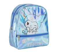 CERDÁ LIFE'S LITTLE MOMENTS Casual Iridescent Kuromi-Dimensions Sac à dos Hello Kitty 23,0 x 20,0 x 8,0 cm, unisexe, enfants, Mod. 28, Modèle : 28 kg, 23.0x20.0x8.0 cm
