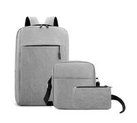 Sac à dos d'affaires, sac à dos d'étudiant, sac à dos de style affaires, gris, capacité approx 11L.