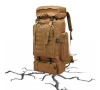 Sac à dos d'assaut - 80 L - Grande capacité - Sac à dos de randonnée imperméable et résistant - Sac de randonnée et de camping - Multi-poches - Pour la chasse, le trekking, la survie et les voyages