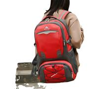 Sac à dos d'aventure, étanche, grand espace de rangement, COULEUR ROUGE