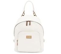 Sac à Dos - David Jones - Petite Taille - Imitation Cuir - Détails Dorés - Blanc