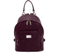 Sac à Dos - David Jones - Petite Taille - Imitation Cuir Souple - Rouge - Mode Tendance Chic