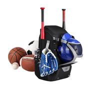 Sac à dos de baseball - Grand sac à dos léger avec compartment de chaussures | Sac à molleton | Pour Teen Soccer Football Sports School Game Travel Practice Training Spring
