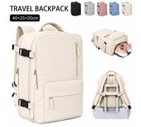 Sac à dos de cabine (40x20x25cm), avec compartiment à chaussures, sac à dos de voyage, convient pour les vacances, les voyages, les visites à la famille, les voyages à l'étranger, sac d'école. Unicolo