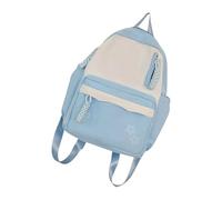 Sac à dos de campus pratique en nylon résistant à l'usure Caractéristiques organisationnelles Panneau arrière respirant Équipement scolaire moderne pour adolescents Sacs à dos scolaires, bleu, Mass
