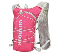 Sac à dos de coureur - Pack d'hydratation | Gilet d'eau de randonnée multifonctionnel | Sac à dos confortable avec bandes réfléchissantes | Gilet d'hydratation léger pour voyage, entraînement
