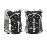 Sac à dos de course à l'eau : gilet d'hydratation léger, rembourrage du dos respirant | Trail Running Gear avec ornements réfléchissants pour événements d'endurance, escalade, randonnée, ultra