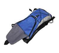 Sac à Dos de Cyclisme, Sac à Dos de Course avec Conception de Grille 2L Tissu Non Tissé Bleu + Sac d'hydratation de Sport Portable en Polyester Sac à Dos de Vélo pour Les Sports