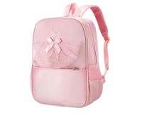 Sac à dos de danse de ballet - Sac à dos de gymnastique rose pour tout-petits | Sac à dos pour filles Sac à dos de danse de ballet, sac à dos scolaire élégant de grande capacité pour fille, rose