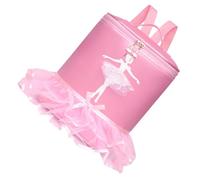 Sac à Dos de Danse pour Garçon et Filles, Rose, Nylon, Grand Format | Bretelle Réglable, Intérieur Spacieux, pour Cours de Ballet et Danse Moderne, Style Joli