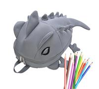 Sac à dos de dessin animé, petit sac à dos pour enfant - Sac pour tout-petits de la maternelle élémentaire - Sac à dos d'école créatif en forme d'animal pour tout-petits, sac de requin pour âgés de