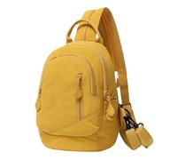 Sac À Dos de Grande Capacité Sac À Dos Basique Imperméable Avec Sangles | Compartiment Ordinateur Portable Et Sac À Main Pour Filles Ados Travail