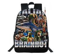 Sac à dos de jeu d'anime avec porte-clés, sac à dos d'école de 40,6 cm, mignon et léger à bretelles réglables., b, 10in