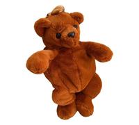 Sac à dos de jouet de toit panda bär - Sac à dos en peluche avec sangles réglables | Sac à bandoulière pour, sac à dos pour maternelle, école, voyage, sacs de jouets pour, marron clair