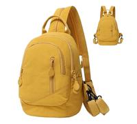 Sac à dos de jour pour sac de livre imperméable pour femme avec sangles réglables | Carrier Luggage Purse Compartiment pour ordinateur portable pour filles Voyage de travail d'adolescence au quotidien