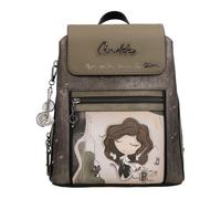 Sac à dos de loisirs - ANEKKE - Flap Backpack M - Multicolore - Rabat aimanté - 29x25x12 cm