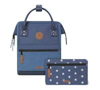 Sac à dos de loisirs - CABAIA - Adventurer Denim Backpack S - gris bleu - 23,5×30×9 cm - 100% polyester