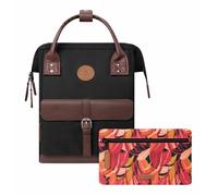 Sac à dos de loisirs - CABAIA - Adventurer Hiker Backpack S - Noir et Marron - 100% Polyester - 580g