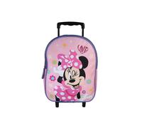 Sac À Dos De Maternelle À Roulettes Disney Minnie Mouse - 32 Cm Rose M