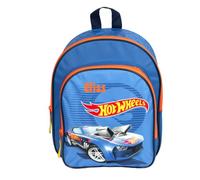 Sac à dos de maternelle Hot Wheels Garçon, personnalisé avec nom, ensemble de sac à dos pour enfants avec tour de peinture et d'écriture, 35 pièces, Sac à dos Hot Wheels, 25 x 31 x 10 cm