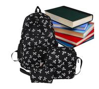 Sac à dos de mode pour femmes, sac à dos pour ordinateur portable Bowknot, organisateur cosmétique de grande capacité léger pour les enseignants en voyage, avion d'affaires touristique en plein air
