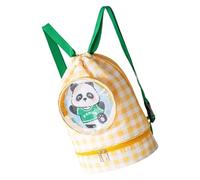 Sac à dos de natation de grande capacité, sec et humide, plan séparé, sac de sport imperméable pour organiser l'équipement de natation, sac à dos de natation ergonomique, sac à dos de douche, Panda