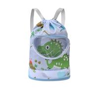 Sac à dos de natation pour - Accessoire de piscine léger avec cordon de serrage et imprimé de dessin animé - Pour voyage, sport, camping, gym, école, Dinosaures, Voir description, Voir