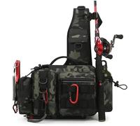 Sac à dos de pêche à la mouche pour hommes, sac de rangement d'équipement, boîte de leurre, sac banane, nouveau support initié à la fronde Bkcp Style 1