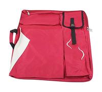 Sac à Dos de Peinture étanche... Conception de Boucle Professionnelle, Fermetures à Glissière en Fer et épaules Renforcées, pour Tissu Oxford (Rouge)