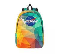 Sac à dos de pique-nique Voltron Legendary Defender de bonne qualité avec fermeture éclair pour ordinateur portable pour Garcon et fille Noir