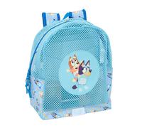 Safta - Sac à dos à roulettes Bluey 17 L 32x43x14 cm Bleu Enfants