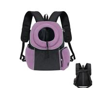 Sac À Dos De Porte-Chien - Dog Rucksack | Carrier De Chien | Porte-Sac À Dos pour Animaux De Compagnie | Sac De Transport De Poitrine De Chat De Compagnie Respirant | Sac À Dos du Transporteur D